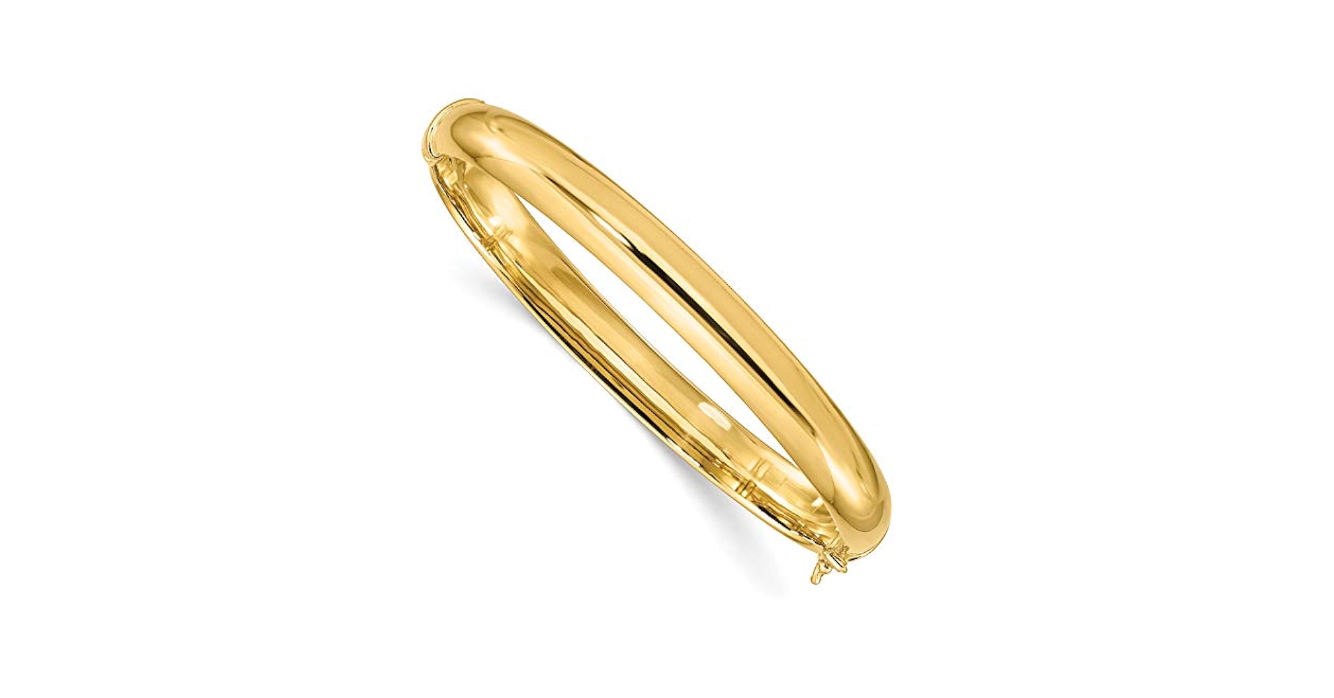 Amazon.com: Sterling Silver 8mm & Gold Plated Bangle
