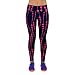 Lookatool Women High Waist Fitness Yoga Sport Pants Nine Points Leggings (M, Hot Pink)