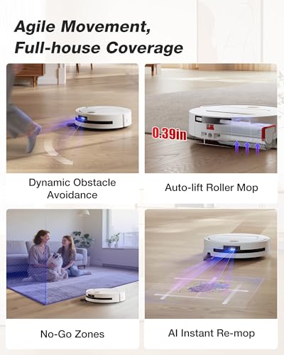 Yeedi M14 Plus Robot Vacuum and Mop detailed features