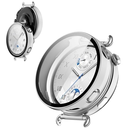 �y�t���J�o�[�ی�zBOOLINN For Huawei Watch GT6/GT6 Pro �J�o�[ 41mm 46mm �Ή� huawei watch gt6 46mm �����^ PC+�K���X�f�� �����ߗ� ���ϋv �h�o�E�h�� �����ȒP �E�����₷�� �ϏՌ�