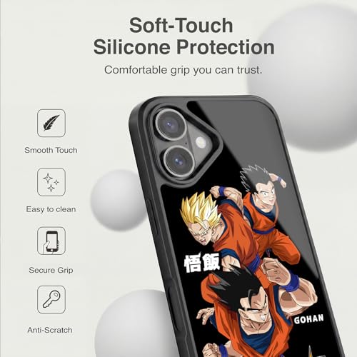 Coque Dragon Ball Super Gohan pour iPhone 17 Head Case Designs