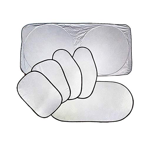 Pare-soleil de voiture pour SUV et camions : lot de 6 protections pliables