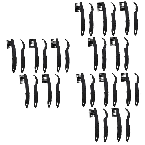 INOOMP 15 Sets Chain Tooth Plate Tool Portable Cleaning Brush Motorcycle Riding Gear Cleaning Kits Bike Brush Tool Chain Cleaner Bike Chain Cleaning Brush Nylon Mountain Bike