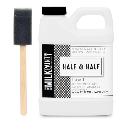 Real Milk Paint, Half and Half, Pure Tung Oil and...