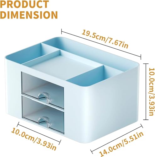 KAHEIGN Desk Organiser with 2 Drawers - Image 4
