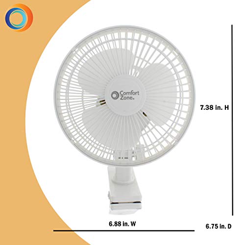 Comfort Zone Clip-On Fan - Image 8
