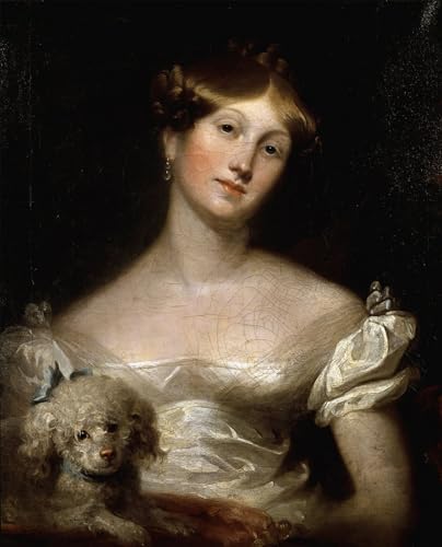 Impression toile duchesse de Sussex Lawrence | Œuvre murale abstraite haut de gamme