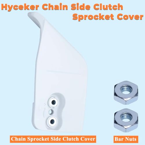 Hyceker Capa de roda dentada de embreagem lateral de corrente para motosserras Stihl MS271 MS291 MS3