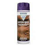 NIKWAX COTTON PROOF Wash-in Waterproofing for Cotton Fabric, Polycotton & Canvas Clothing, Tents and Equipment. Adds Water Repellency & Revives Breathability (300ml)