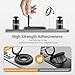 OPSO Magnetic Phone Ring Holder for MagSafe, 360 Degree Rotation Silicone Finger Ring Grip Stand Holder, Adjustable Kickstand, Compatible with iPhone 16 15 14 13 12/Pro/Max, Samsung and All Smartphone