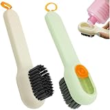 Kit 2 Escova de Lavar Tênis Limpeza Profunda Multiuso Dispenser Detergente Limpa Tenis Sapato | Premium InoVibes