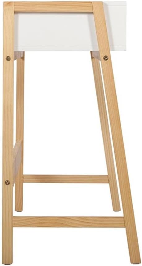 Adore Decor Jasper Writing Desk, French White