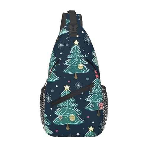 Morrales de Pecho Xmas Tree Ball para Hombre y Mujer