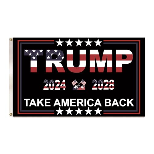 Tru-mp 2028 旗 3x5フィート 大統領 愛国的な旗 バナー 屋外 庭 庭 サイン デコレーションのサムネイル