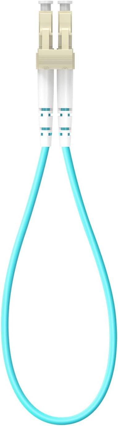 Jeirdus LC/UPC Duplex OM3 MM(50/125) Fiber Optic Loopback Module Connector Tester Adapter