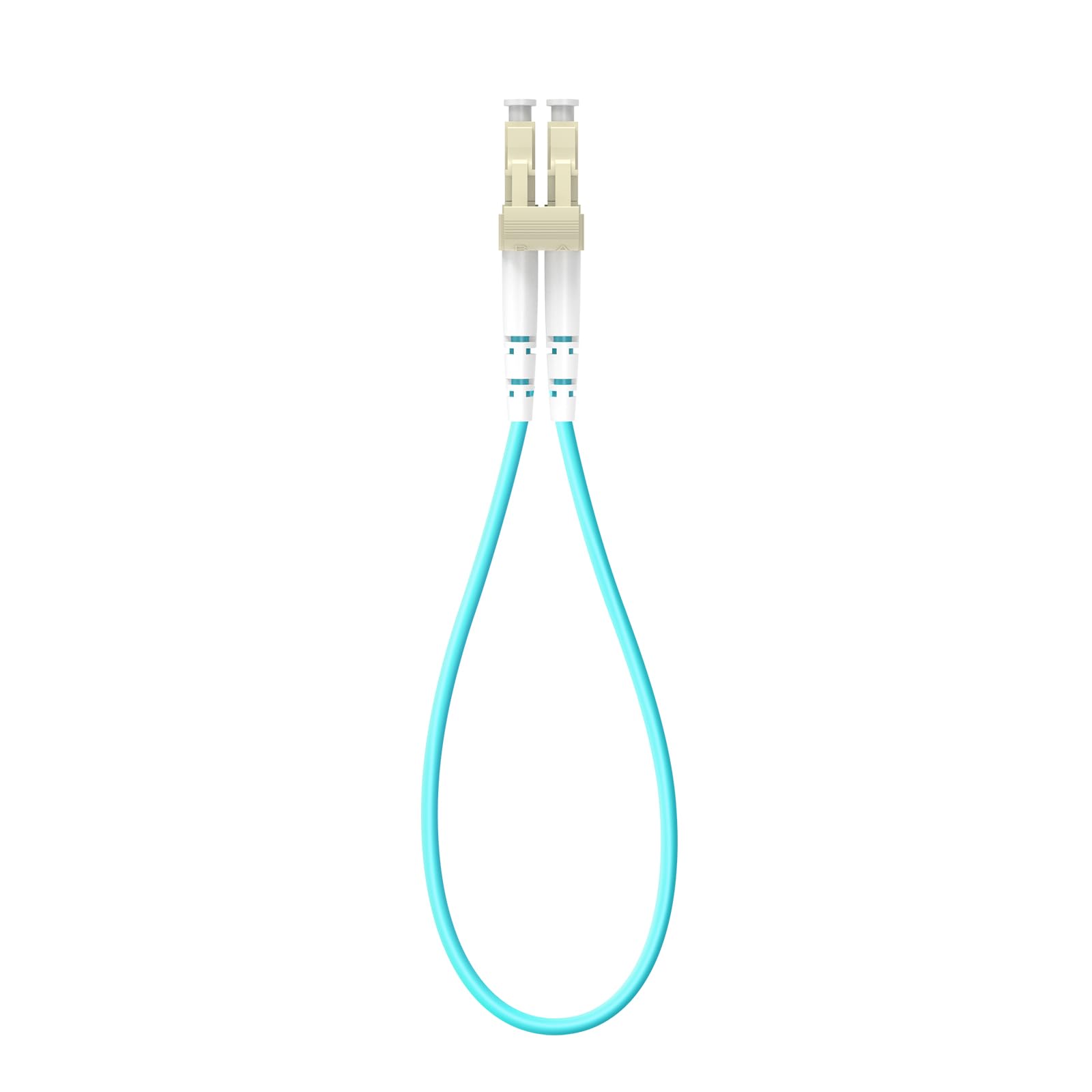 Jeirdus LC/UPC Duplex OM3 MM(50/125) Fiber Optic Loopback Module Connector Tester Adapter