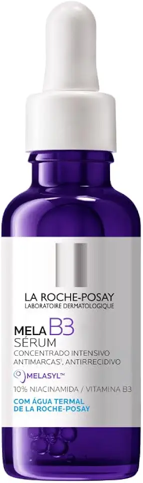 La Roche-Posay Mela B3 Sérum Antimanchas Concentrado, com Novo Ativo Melasyl™ e 10% Niacinamida, Corrige Manchas Solares e Pós-Acne, Previne Reaparecimento, 30ml