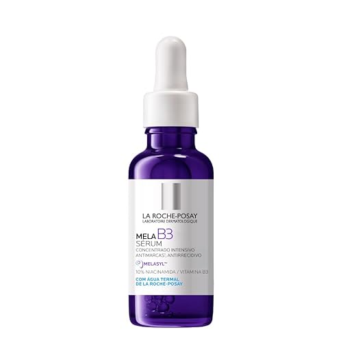 La Roche-Posay Mela B3 Sérum Antimanchas Concentrado, com Novo Ativo Melasyl™ e 10% Niacinamida, Corrige Manchas Solares e Pós-Acne, Previne Reaparecimento, 30ml