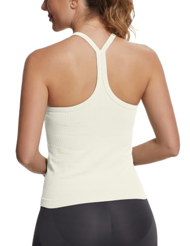 Image of MathCat Seamless Workout Tank Tops with Built in Bra