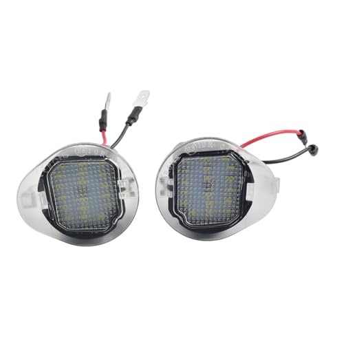 Luz de charco lateral blanca para Jeep Cherokee 14-20 1 par miniatura 6