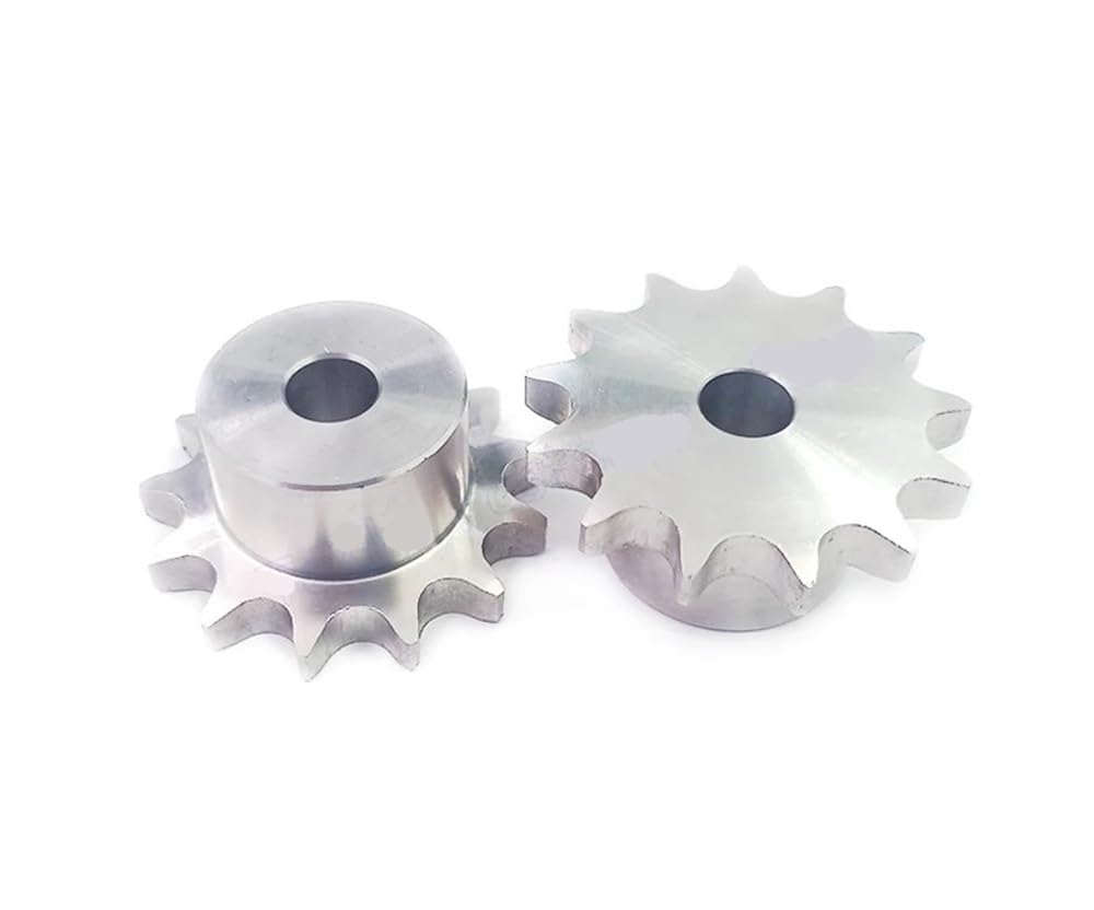 1pc 08B pignon Roue 18/19/20/21/22/23/24/25/26/27/28/29/30/32/36/42 Dents engrenage de chaîne Industriel 304 Inoxydable for chaîne 08B(21 Teeth (Bore 14mm))