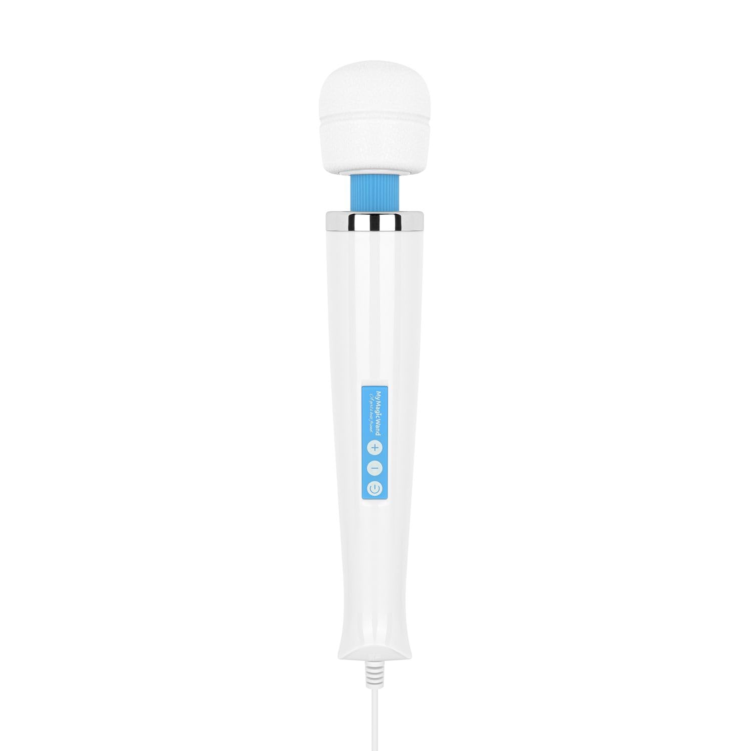 My Magic Wand (6 livelli di vibrazione) Massager per donne - massaggiatore, motore potente e estremamente silenzioso, massaggiatore muscolare, massaggiatore più forte in Europa - blu