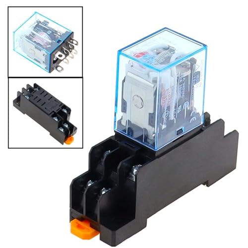 Relais de puissance anti coupure DPDT 220V commande stable 10A LY2NJ