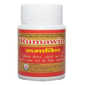 Rumawin 60 Tablet,for Joints Pain Relief,1x60 Tablet (Pack of 1) For Men And Women.-By Birla Pharmaceuticals