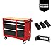 CRAFTSMAN Workbench, Tool Storage, 6-Drawers with Tray and Holder Set, 41-inch, Rolling (CMST34062RB)