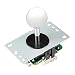 Produktbild EG STARTS Arcade Klassische Wettbewerb 5 Pin Stick 4 - 8 Möglichkeiten Joystick Für Arcade DIY Kit Teile Video Spiel Mame Jamma Maschine Gaming Raspberry Pi Retropie Projekte (Weiß)
