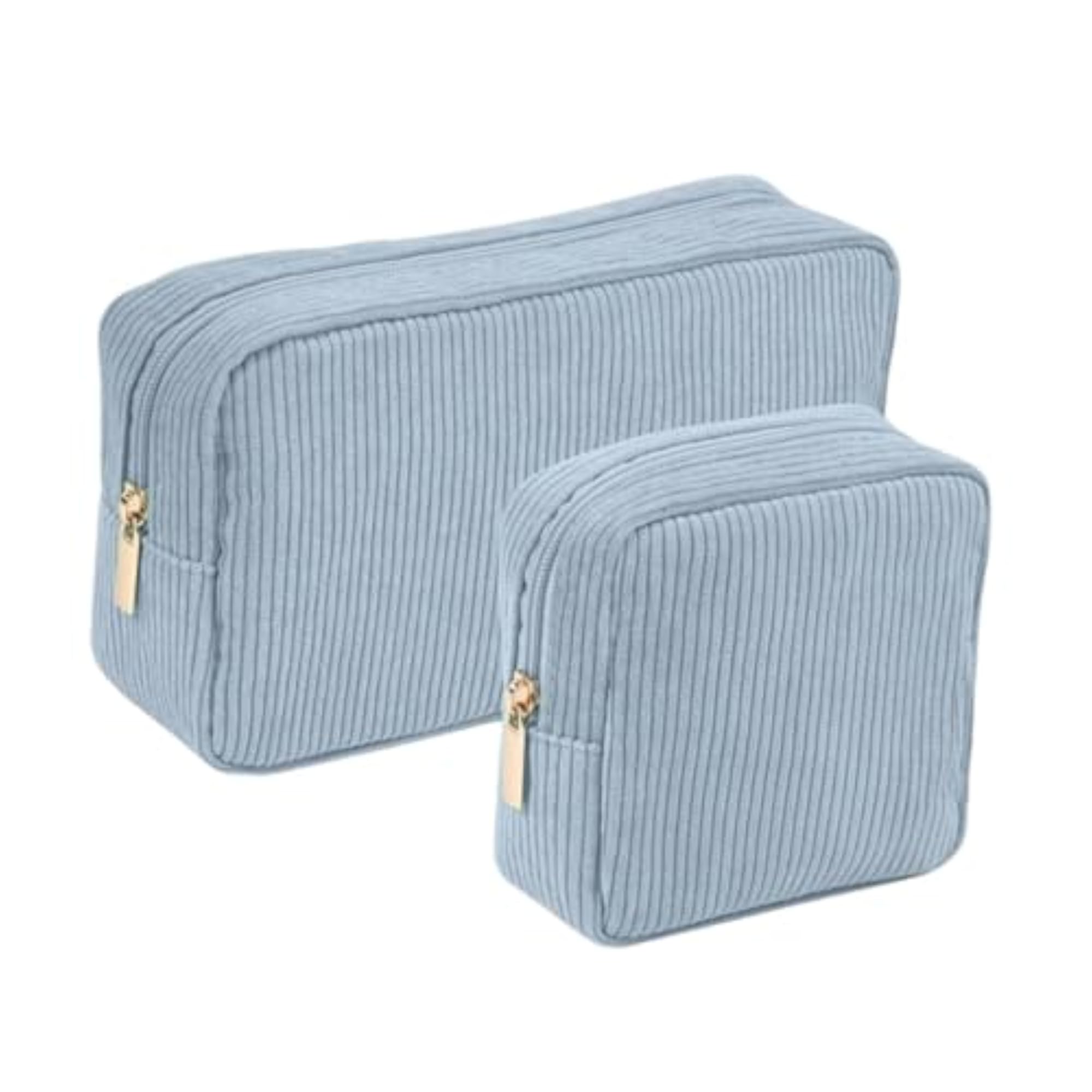Cute Portable Travel Makeup Bag for Business Trips, Blue