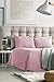 Hotel Sheets Direct 4 Piece Bed Sheet Set Full Size, 100% Viscose Derived from Bamboo Sheets Set with 1 Pillowcase, Cooling & Breathable Luxury Bedding, Moisture-Wicking, Silky Soft Texture, Rose Pink