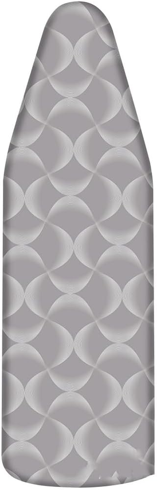 Ironing Board Cover and Pad 12x36 12x38 Inch Cotton Ironing Board Pad, Iron Board Cover Adjustable, Iron Board Replacement Cover Elasticated(Grey,12x36 inch(30x90 cm))