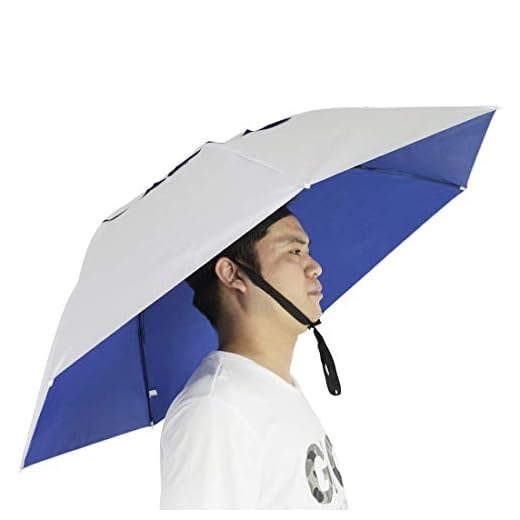 NEW-Vi Fishing Umbrella Hat Folding Sun Rain Cap Adjustable Multifunction Outdoor Headwear