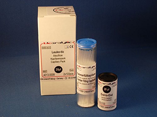 Replacement Capillary Packs for Erytic Kits (100 per pk.)