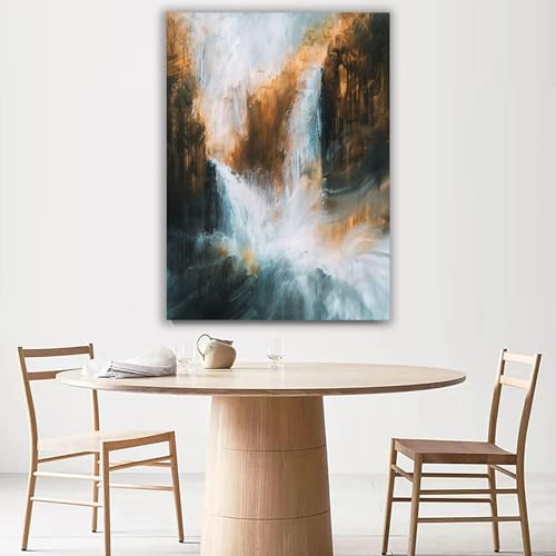 Lienzo decorativo para pared con impresion abstracta premium 4