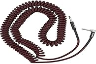 FOR YOU: 1x Fender >Professional Series< Coil Cable - 30ft (9m) - Red Tweed YOUR USE: Designed to deliver transparent sound and retain tone YOUR PERFORMANCE: Oxygen-free copper spiral shield for noise-free performance BEST MATERIALS: Coiled instrumen...