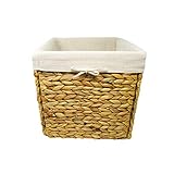 Trademark Innovations Removable Beige Fabric Liner to Fit 12' Square Basket (LINER ONLY)