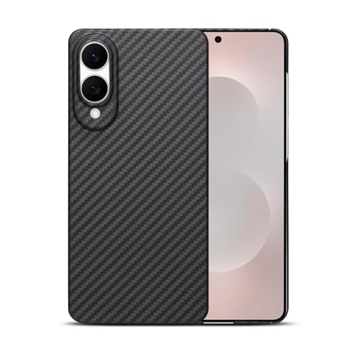 Coque Samsung S25 Edge aramide haut de gamme étui ultra fin finitions premium carbone