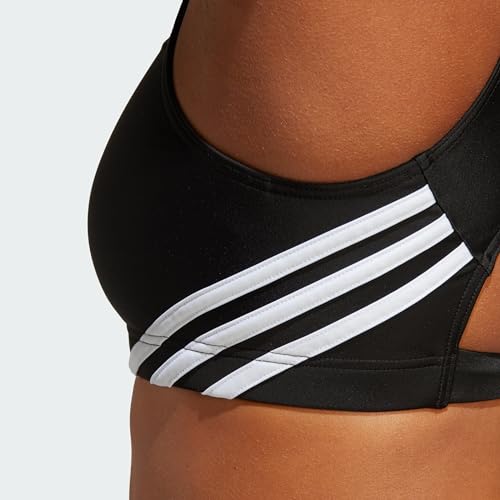 Foto von Adidas Damen 3-Stripes Bikini, Black/White, 38