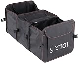 SIXTOL CAR COMPACT 5 THERMO | Organizador para maletero de coche | 5 compartimentos | bolsa térmica | plegable | bolsa para maletero | plegable