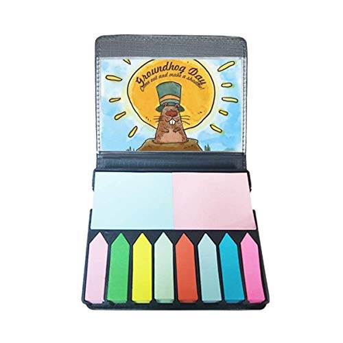 Autocollant Groundhog Day USA Canada sticker festival couleur pour note