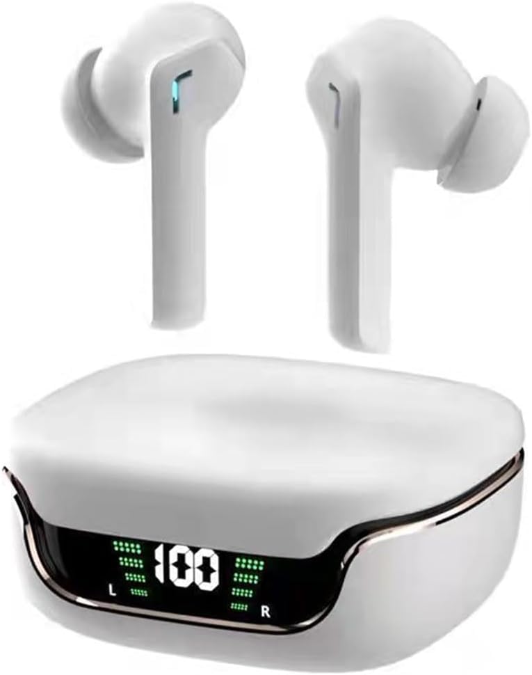 Bluetooth 5 3 Wireless in-Ear-Headphones Earbuds LED Power Display Earphones with Charging Case IPX5 Waterproof in-Ear Earbuds with