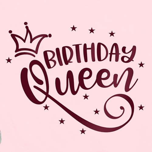 Image of Birthday Shirts Women Happy Birthday Queen and Squad Tee Tops