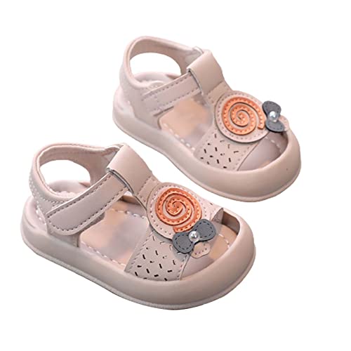 Infant Baby Girl Boy Sandals Summer Outdoor Casual Beach Shoes Cute Cartoon Newborn Toddler First (Red, 7 Toddler)
