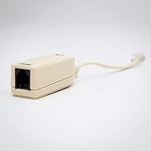 FireFold Phone Line Dsl Filter, One Device, Male to Female, for Answering Machines, Telephones or Fax Machine