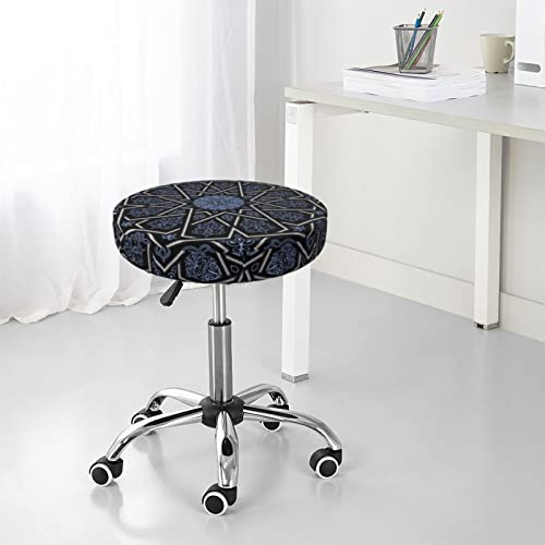 Gocgrv Mandala Bar Stool Covers Round 13 Inch - Washable Elastic Stool Seat Cushion Cover Soft Velvet Dustproof And Easy To Clean Chair Slipcover #TOP6
