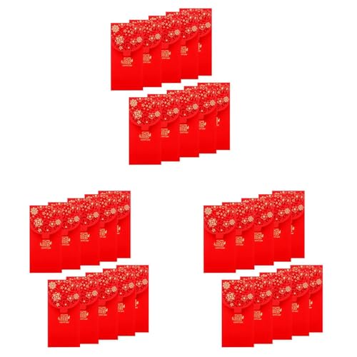 Sobres Rojos tradicionales para bodas y festivales paquete de dinero de la suerte de año nuevo 2