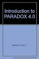 Introduction to PARADOX 4.0 1565270665 Book Cover