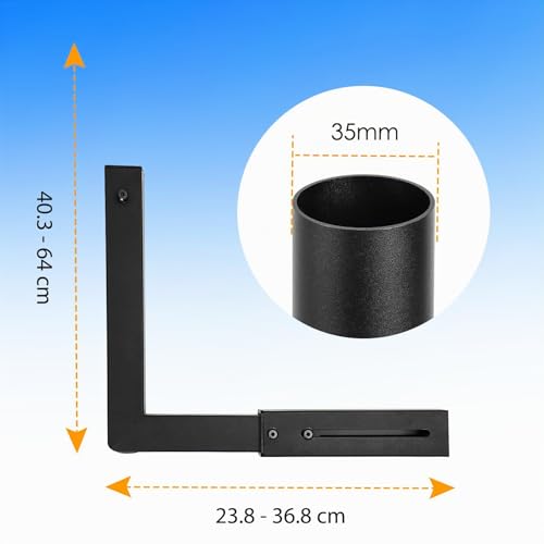 Miniatura 5 de Futrue-Wolker Starlink - Soporte De Pared Para Gen 3, Ajustable Starlink Gen 3, Adaptador De Tubo Gen 3 Para Gen 3 Starlink Internet Kit Satélite